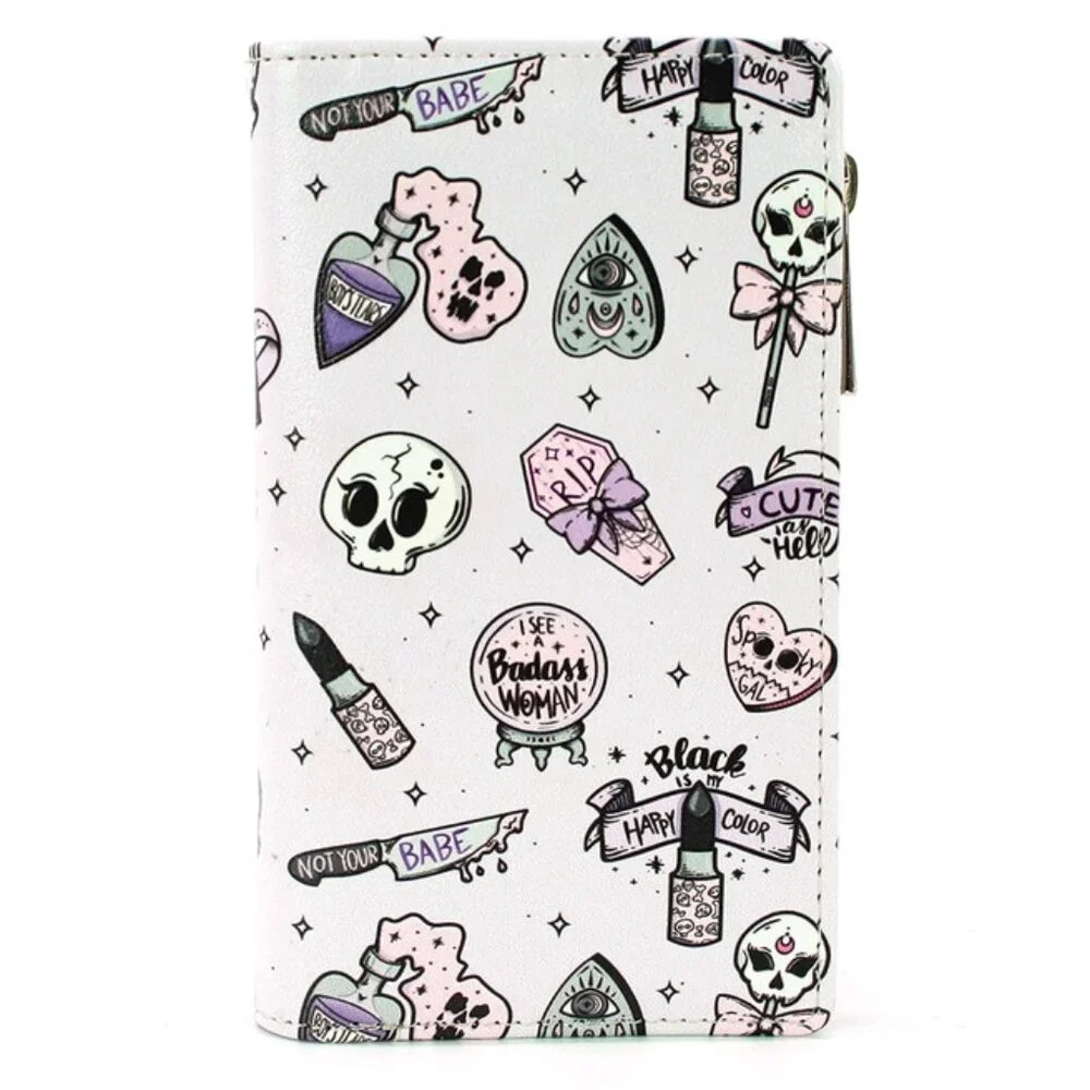 Spooky Girl Images Wallet - Halloween Accessories